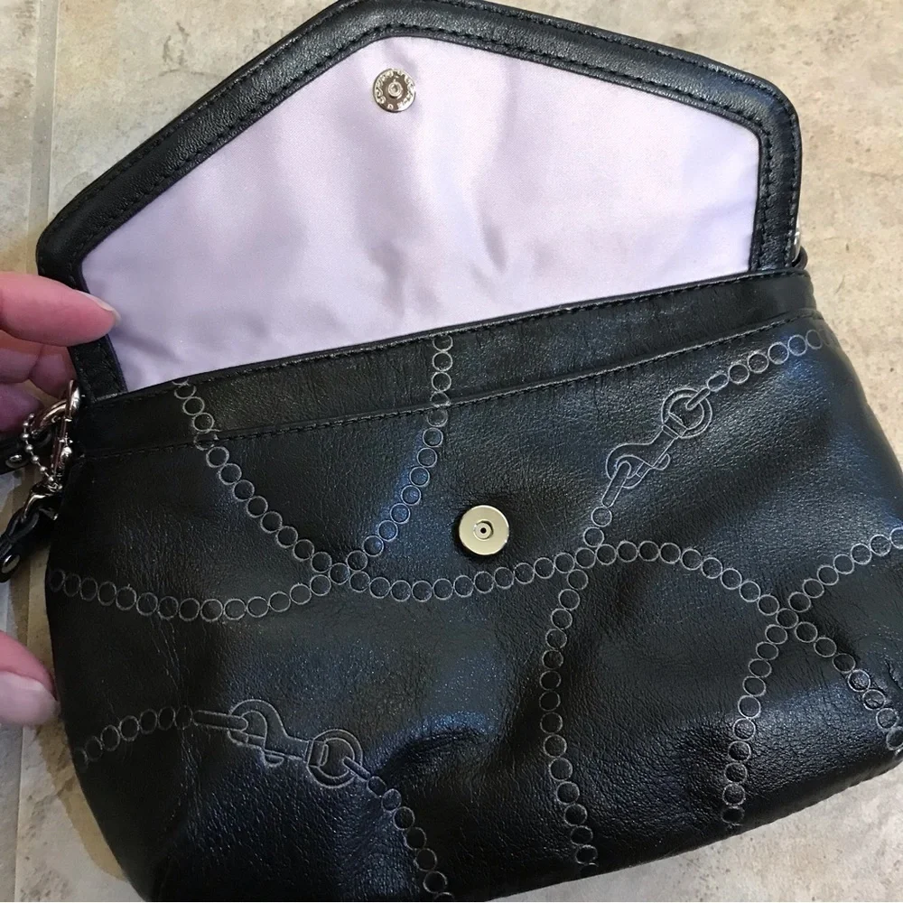 ▪️RARE COACH Large Wristlet/Small Shoulder Bag